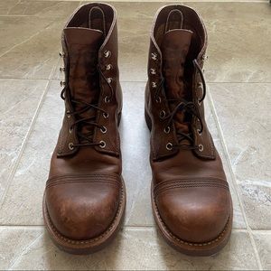 Red Wing Iron Ranger boots size 10.5